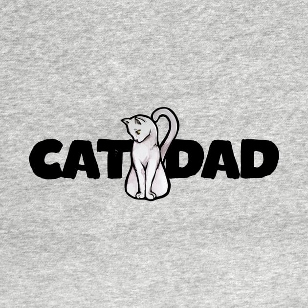 Cat Dad by bubbsnugg